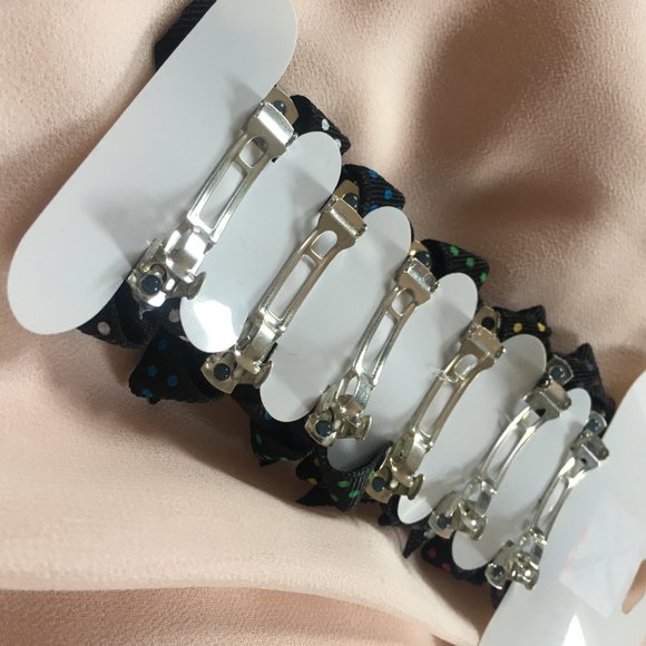 BUY ONE GET ONE 50% OFF Colourful Polkadot Bows - Picture 3 of 3